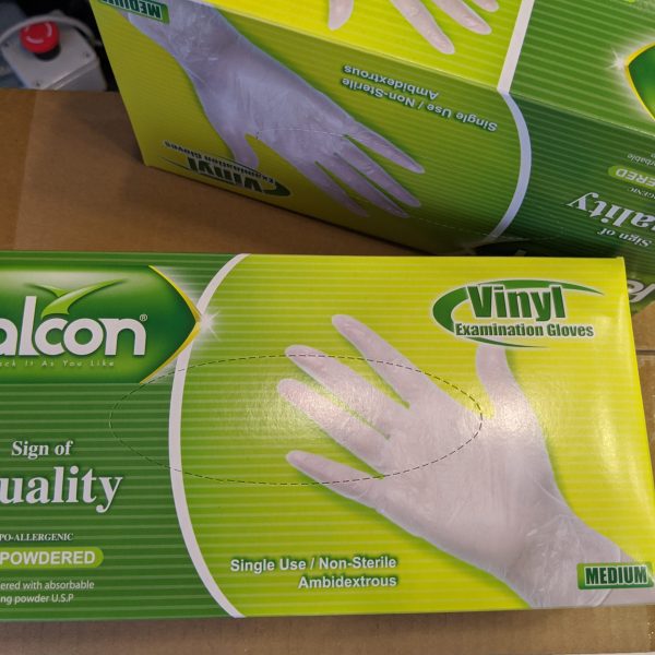 falcon vinyl examination gloves-min